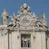 Clock on Right Side of St Peter's