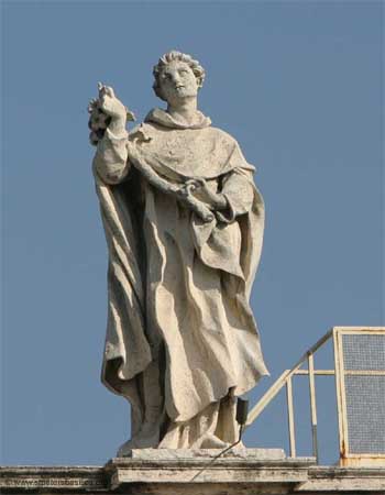 St Albert on the North Colonnade in St Peter's Square