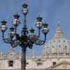 Lights in St Peter's Square