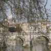 St Peter's beyond Ponte San Agnelo