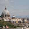 St Peter's from end of Via Piccolomini