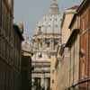 St Peter's from Borgo Santo Spirito