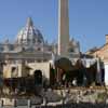 Nativity scene in St Peter's Square