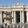 North fountain in St Peter's Square