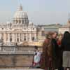 St Peter's View from atop Castle Sant Angelo