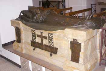 Tomb of Benedict XV under St Peter's in the Vatican Grottoes