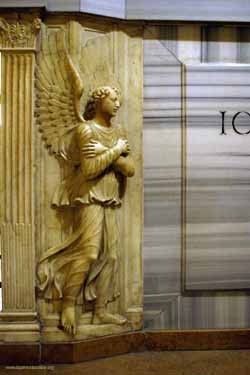 Left Side Angel - Tomb of John Paul I