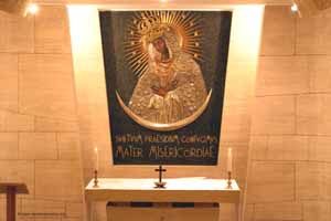 The Altar in the Lithuanian Chapel with the altarpiece of the Mater Misericordiae