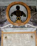 Benedict XIII Memorial in the Corridor of the Treasury Museum