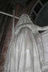 The allegory of Religion on the Clement XIII monument by Canova