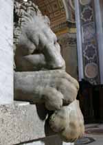 The Sleeping Lion on the Monument of Clement XIII by Canova