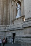 These people are exiting the grottoes below St Peter's