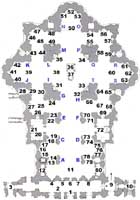 Floorplan St Peter's Interior