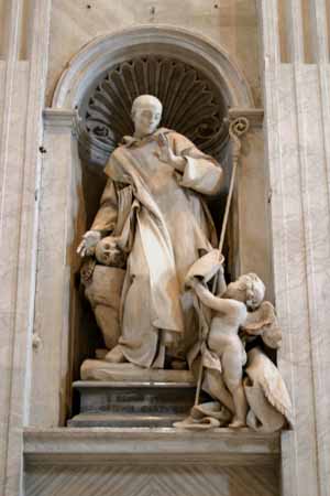 St Bruno refusing the Bishop's Miter