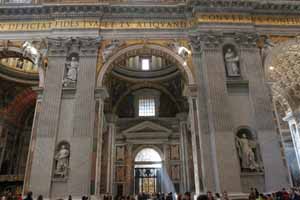 Left Nave of St Peter's with St Anthony Zaccaria in Upper Right